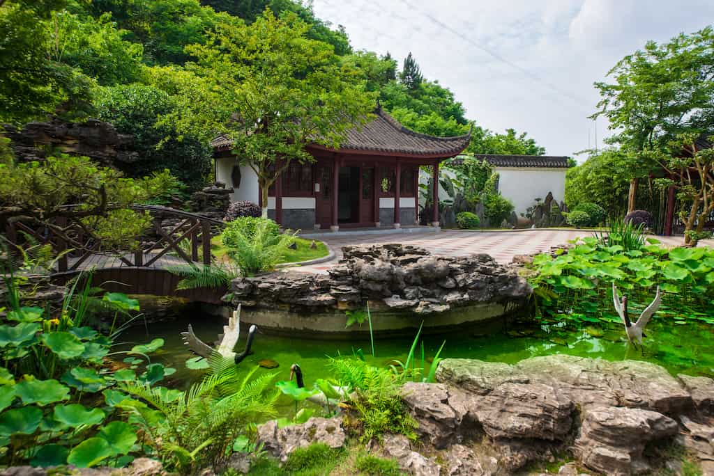 tipos de jardines exteriores