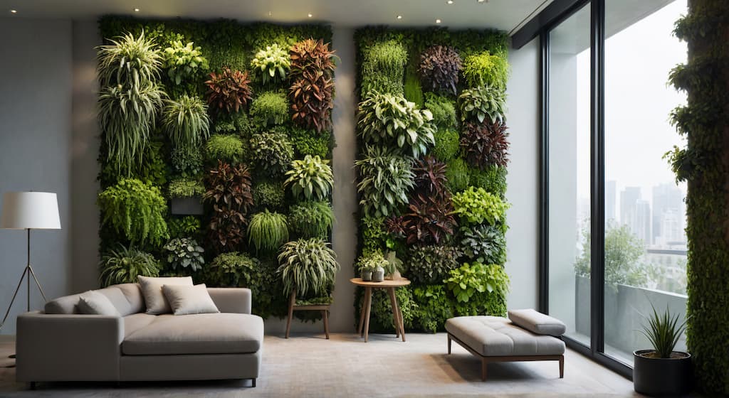 mejores plantas verticales para interior