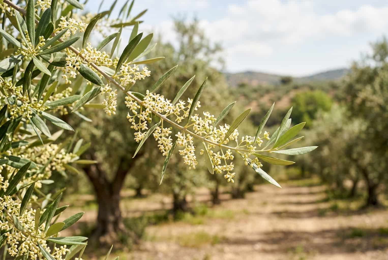 cuando florece un olivo